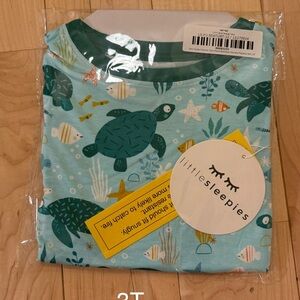 Little Sleepies Sea Turtles Pajama Set